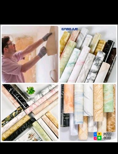 تركيب ورق الجدران والباركيه