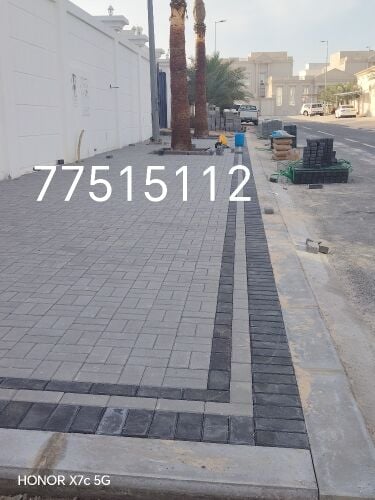 أعمال الانترلوك و الحدايق