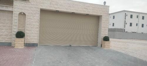 Rolling shutter automatic door gate