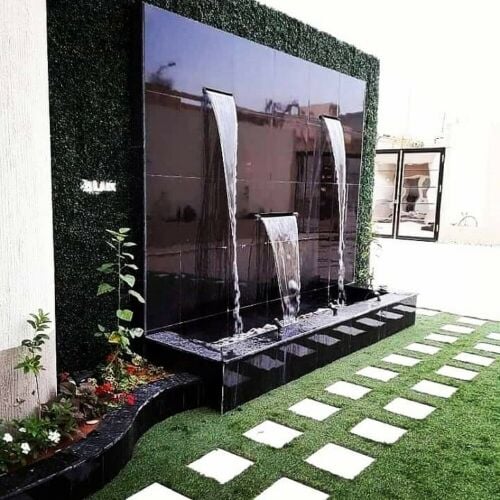 الشلالات والديكور المنزلي