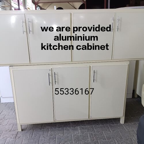 Aluminum kitchen cabinet work