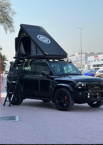 Jetour  tent fited and light wigh