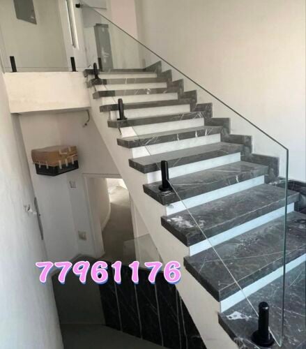 أعمال الزجاج والألمنيوم الخ.