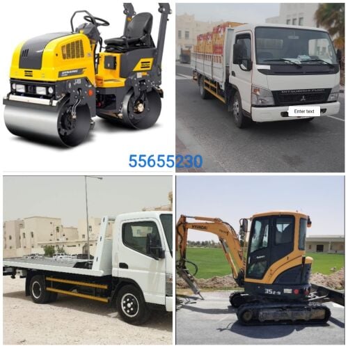 Rent Truck Bobcat Excavator