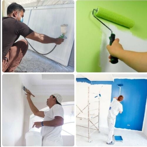 ألوان الطلاء، البلاط، الرخام