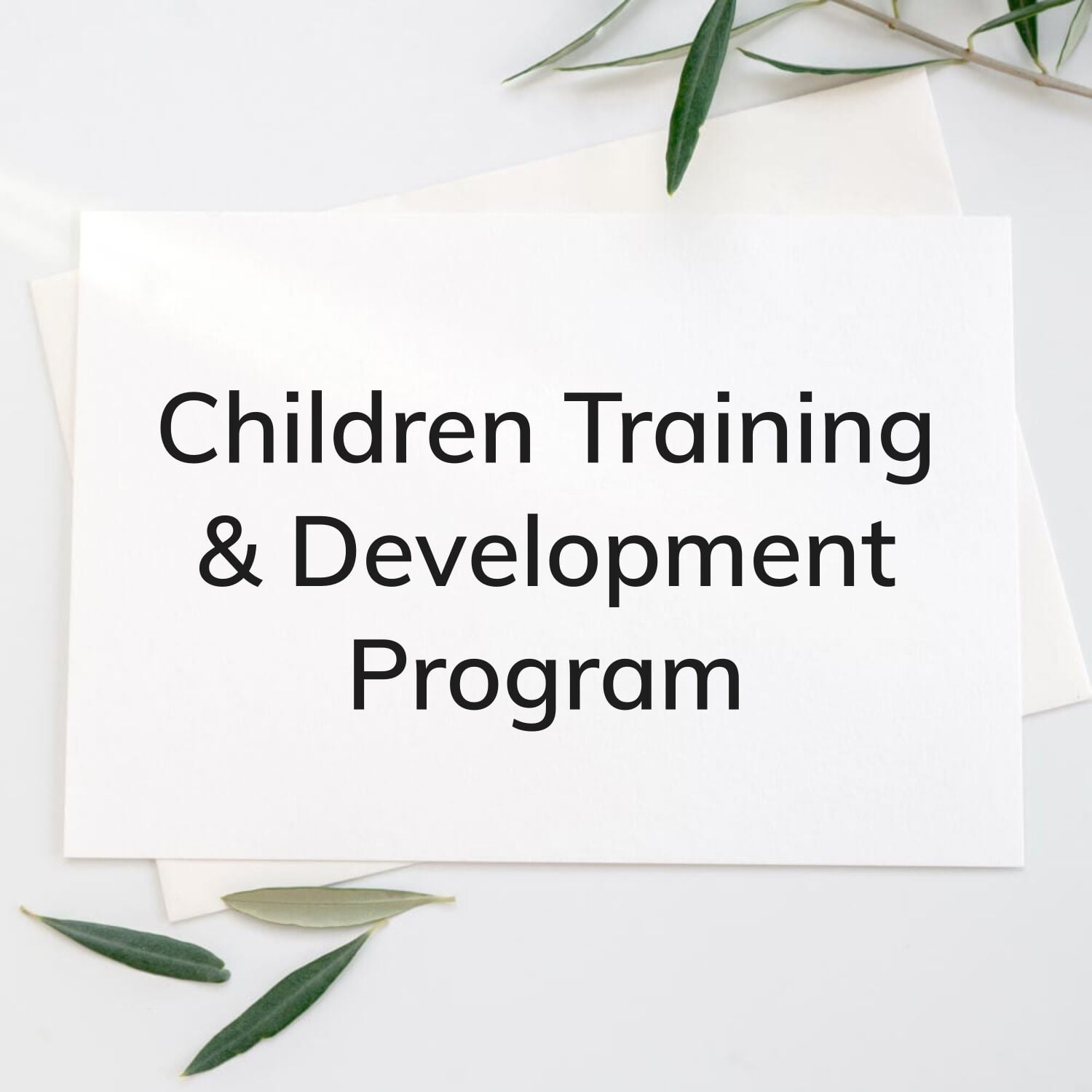Children Training 