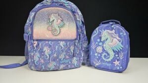 حقيبة مدرسية للأطفال+ حقيبة لنش