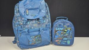 حقيبة مدرسية للأطفال+ حقيبة لنش