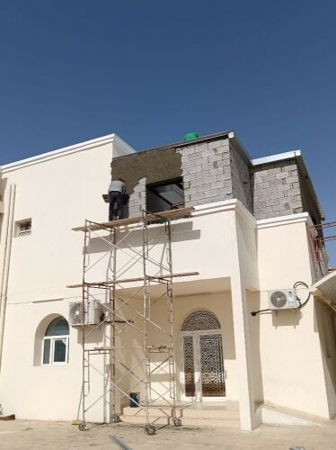 بناء مجالس وتوسعات وصيانه عامه