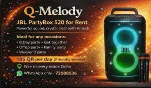JBL PartyBox520 for Rent