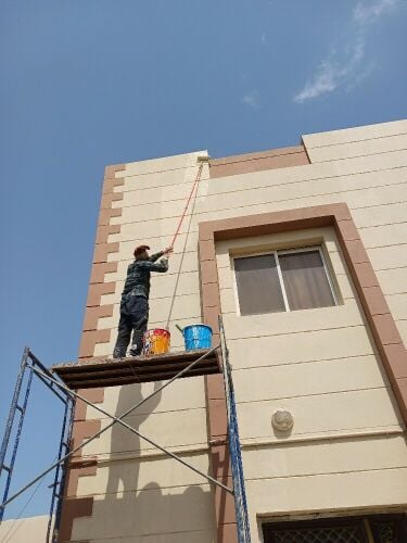 أعمال الطلاء، الألوان، البلاط، ال