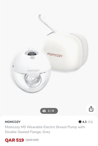 Electric breast bump mom cozy m5 