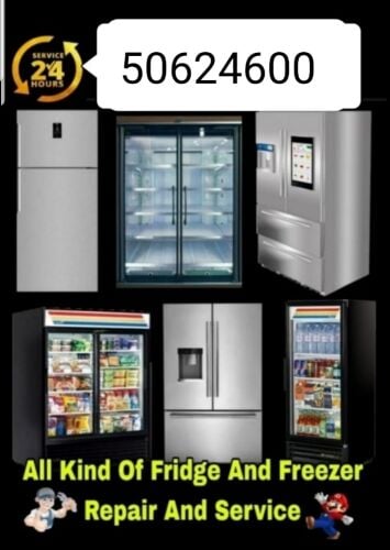 صيانة جميع أنواع الثلاجة*والغسالة