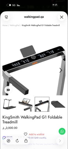 WalkingPad Foldable Treadmill 
