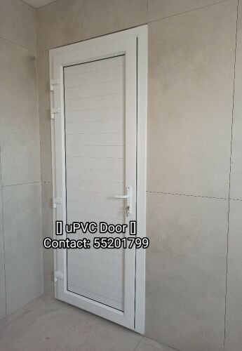 أبواب ونوافذ من الألومنيوم.