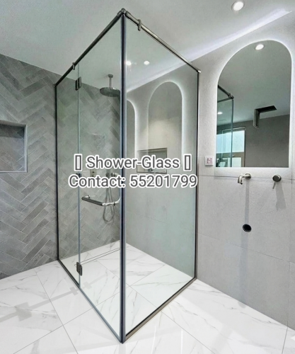 .تركيب زجاج الاستحمام