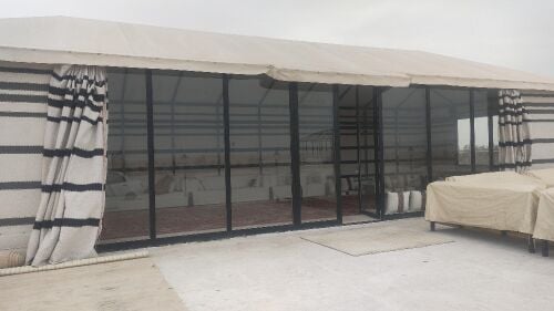 خيمة وبيوت شعر وحديد وطربال المان
