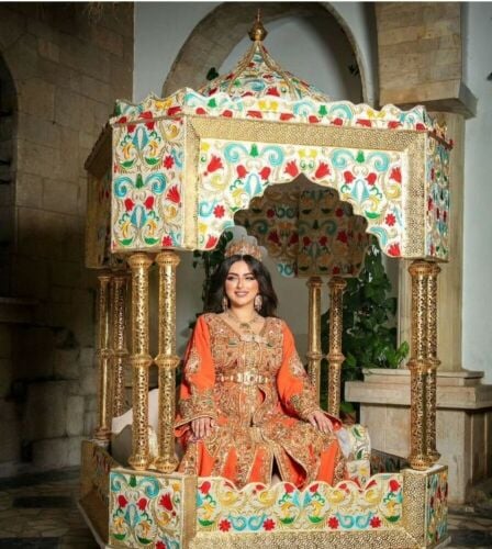 زفة مغربية هودج (عمارية)