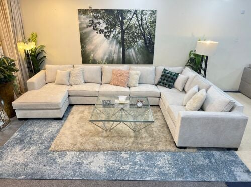 Luxurious u shape sofa