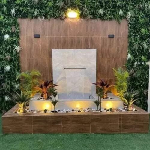 اعمال الزراعه والديكور الخارجي