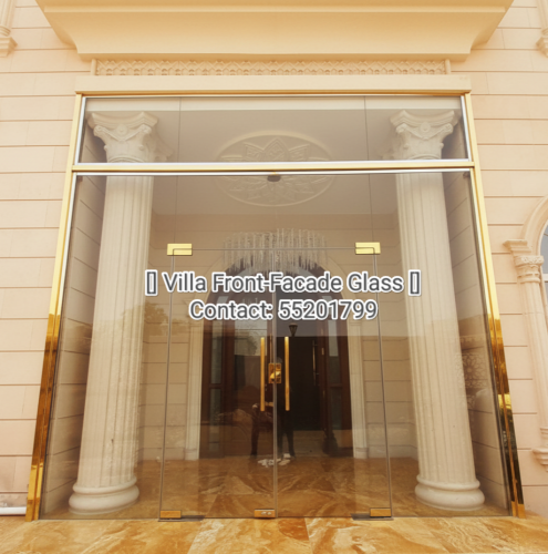 .واجهة زجاجية للمحل/الفيلا