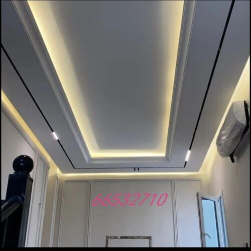 نقوم بعمل ديكورات الجبس للأسقف وا