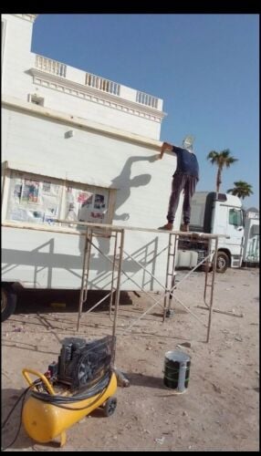 شيبورد وبديل رخام وصبغ الكباين