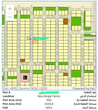 حزوم الوسيل للبيع ارض 400 م