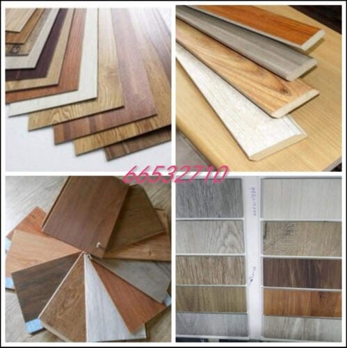 نبيع أرضيات الباركيه، والفينيل، و