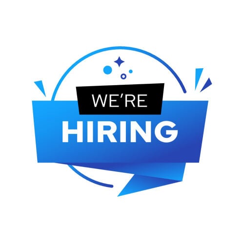 We are Hiring