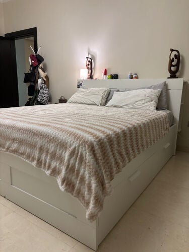 IKEA BRIMNES King Size Storage Bed