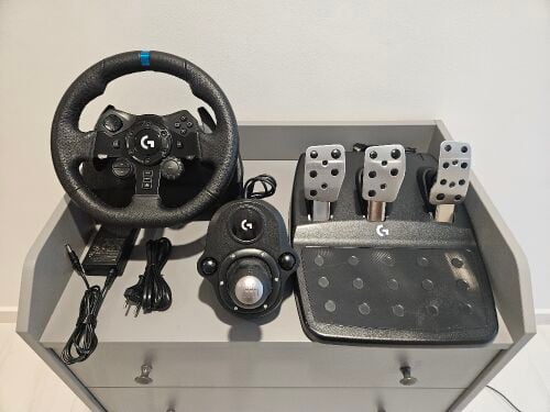 Logitech G923 Wheel, Pedal, Shifter