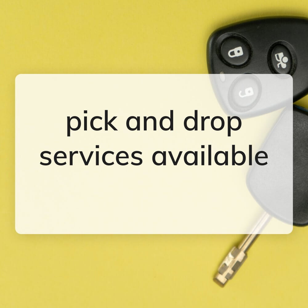 pick and drop services available