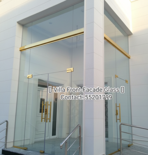 .واجهة زجاجية للمحل/الفيلا