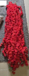 Artificial Red flower garland