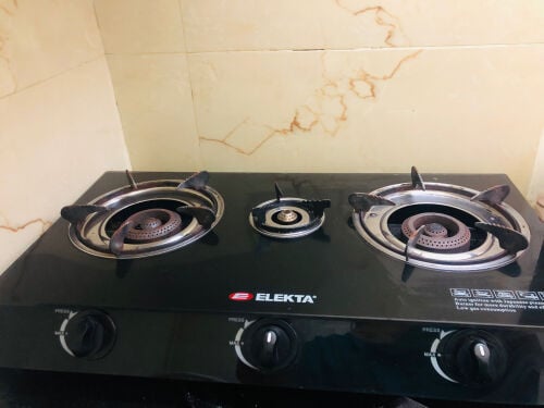 gas stove and cylinder