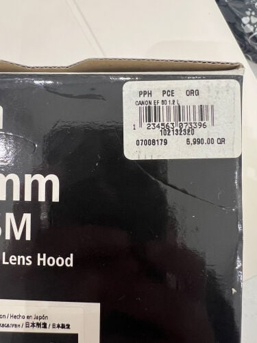 Two professional lenses 