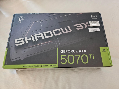 Msi Geforce Rtx 5070 ti OC 3X 16G