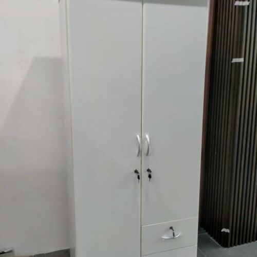 wooden two doors wardrobe %: