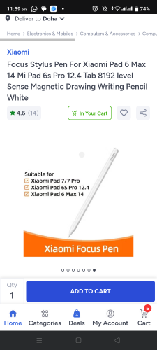 Xiaomi focus smart pen