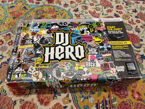 dj hero 1 turntable edition new ps3