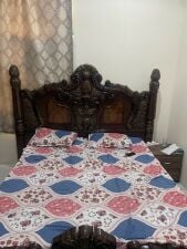3 door cupboard,King size bed. Mtrs