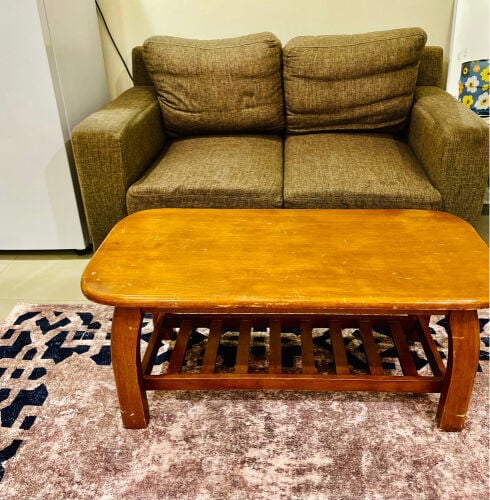 sofa and table 