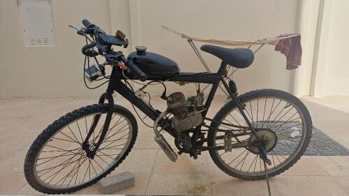 Motorized bicycle  80cc two stroke
