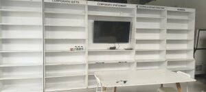 White Shelves