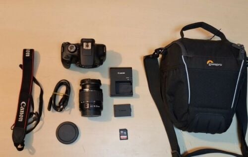 Cannon Eos 4000d  + 32gb +bag