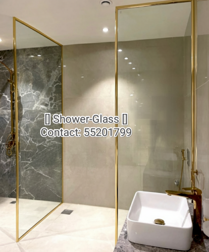 .تركيب زجاج الاستحمام