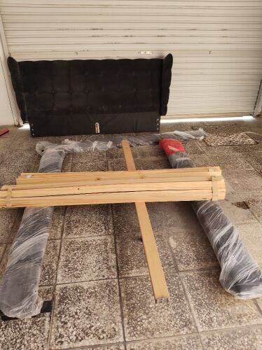 king size  bed together mattress