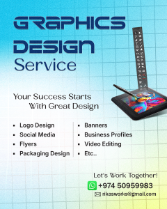 Graphics Designing & video Editing