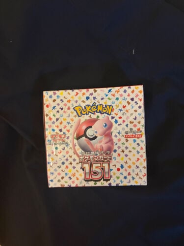 pokemon 151 tcg Japanes booster box